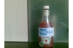 It's a taskrace ketchup :D solution