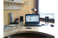 This is my desk :) solution
