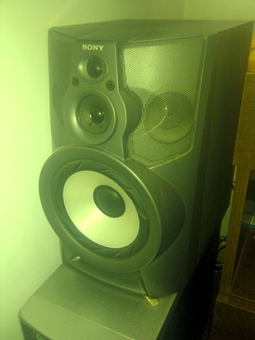 Sony GR8 sound system. One of 4 speakers entry